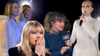 Celebs React To Celine Dion's Comeback Olympics Performance.Taylor Swift, Kelly Clarkson, Hoda......