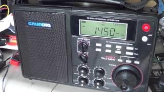 Grundig S450DLX Review AM FM Shortwave field radio