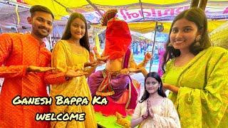 Ganpati Bappa Ka Welcome | GANESH CHATURTHI 2024