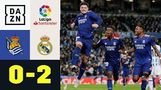 Jovic macht den Benzema! Madrid setzt sich ab: Real Sociedad - Real Madrid 0:2 | LaLiga | DAZN