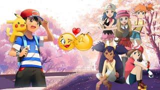 What If Ash Kiss All Pokegirls ️ - Pokegirls Kiss Mode  | AnimeX |