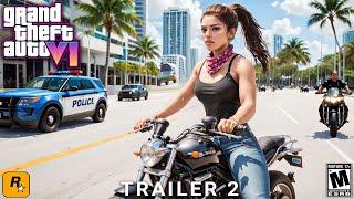 GTA 6 Official Gameplay: Lucia Chase Scene Reveals | GTA 6 Official Trailer 2