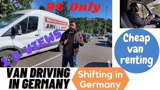 Van Driving | Cheap Van Renting Germany | House shifting Germany | Cheap Transporting in Germany