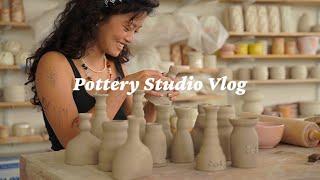 My Day as a Pottery Studio Owner // Relaxing Small Business Vlog