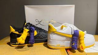 Kobe Bryant x Nike Air Force 1 Low (Home & Away) EARLY Sneaker Review