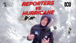 Dramatic TV rescue as reporters battle Hurricane Helene | Media Bites