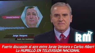  El día que JORGE VERGARA humilló a Carlos Albert 