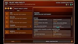 Elite Dangerous   Colonisation Menu (Beta)