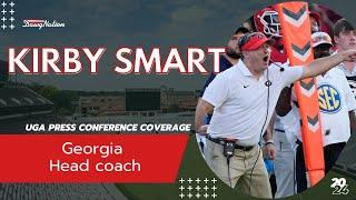 Kirby Smart goes off on media after questions about fan support against Auburn