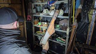 A Man Lived Secluded from the World and Left Behind Priceless Antiques and Weapons