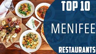 Top 10 Best Restaurants to Visit in Menifee, California | USA - English