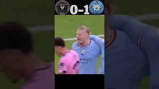 Inter Miami vs Manchester City Imaginary Match | Messi vs Haaland #shorts #youtube