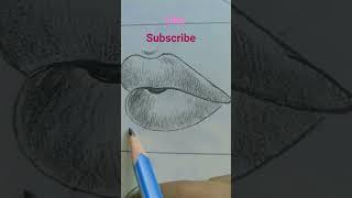 handmade lips#drawing hashtag YouTubeshort#short#yst#viral #drawing