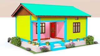 25×22 house design | tin set house design 2 bedroom | tin shed mountain home | house plan