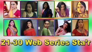 Indian Top 30 Web Series Star's