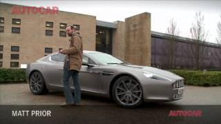 Aston Martin Rapide driven by autocar.co.uk