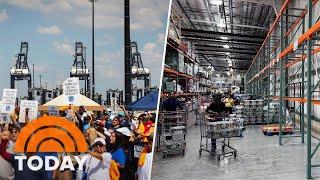 National port strike causes panic buying among consumers