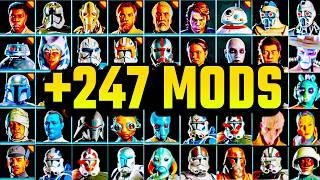 I installed 247 Battlefront 2 MODS and THIS happened…