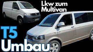 T5 Vw Bus Umbau vom LKW zum Wohnmobil Multivan Facelift