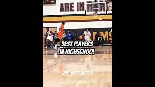 BEST PLAYERS IN HIGHSCHOOL #basketball #highschool #edit