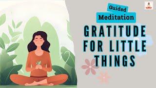 Gratitude for Little Things Guided Meditation | Daily Meditation