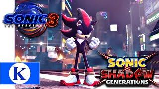 Movie Shadow Joins The Sonic X Shadow Generations! [Exclusive Sonic Movie 3 DLC Gameplay Showcase]