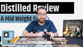 Distilled Review - A Tight Euro With Hints of Aged Cardplay & Tight Scoring