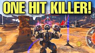  ONE HIT KILLER GLAIVE SHARANGA INSANITY! WAR ROBOTS WR