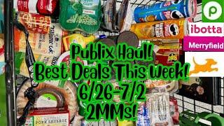 Publix Haul! Best Deals This Week! 2Moneymakers!   #publixcouponing 6/26-7/2