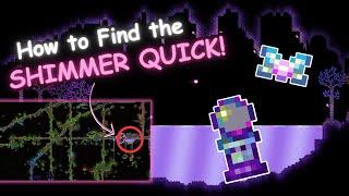 The QUICKEST and EASIEST Way to Find the Shimmer in Terraria! (STEP-BY-STEP) | Terraria 1.4.4 Guide