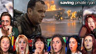 TOP "Omaha Beach Victory" Reactions! Saving Private Ryan Movie Reaction *First Time Watching*