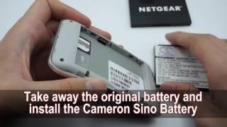 NETGEAR 779S battery replacement || How to replace Cameron Sino battery CS-ATP779RC