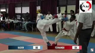 SLKF National Karate Championship 2024 - Junior -61kg Kumite Final - Olan Bermil