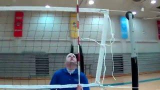 Sports Imports Volleyball Net System Setup (Wildcats)