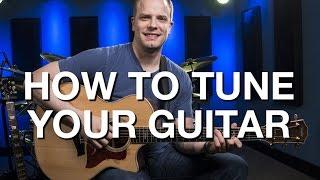 How To Tune Your Guitar - Beginner Guitar Lesson #6