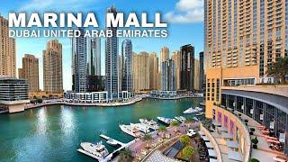 Dubai Marina Mall [4K] Walking Tour | Dubai, United Arab Emirates