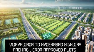 #vijayawadahighwayplots crda approved villa plots for sale @ kanchikacherla Amaravathi  6303035939