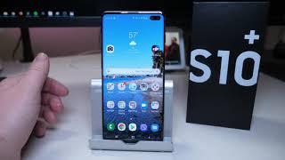 Samsung Galaxy S10 Plus Unlocked 1TB Storage 12GB Ram Unboxing + First Impressions