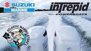 Intrepid con dos Suzuki 300HP  - Atlantic Marine Store Latino