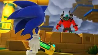 Sonic Lost World 3DS - Sky Road Zone