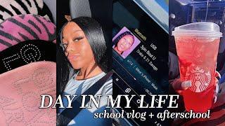 DAY IN MY LIFE: HOW A FRIDAY AS A HIGHSCHOOLER GOES! | school vlog, shopping, starbucks, hauls, more