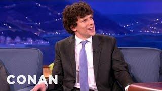 Jesse Eisenberg's Mardi Gras Flasher | CONAN on TBS