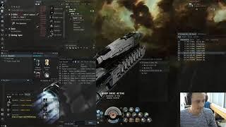 Abaddon on belts,бидон на белтах(eve online pvp)