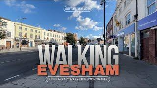 Walking Evesham UK - Shopping areas