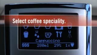 How to make a cappuccino with Nivona automatic machine