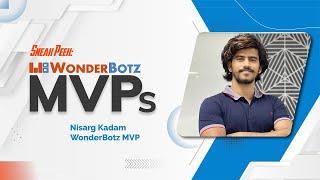 Meet WonderBotz MVP, Nisarg, who talks about how consistency helped him succeed in the RPA industry
