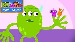 Cartoons for Kids | Monster Math Squad | FULL EPISODE COMPILATION | Picky Eater’s Picnic