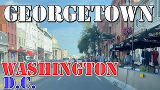 Georgetown - Washington DC - 4K Neighborhood Drive