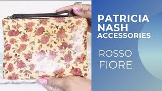 PATRICIA NASH ACCESSORIES / ROSSO FIORE / BAG COLLECTION / SERIES #4 / SLG’S / SMALL LEATHER GOODS