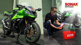 How To Wash & Maintain A Motorbike | SONAX Australia